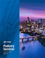 Podiatry Seminar agenda cover