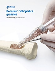 Bonalive Orthopedics granules Surgical Technique Cover
