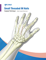 Small Threaded IM Nail surgical technique cover